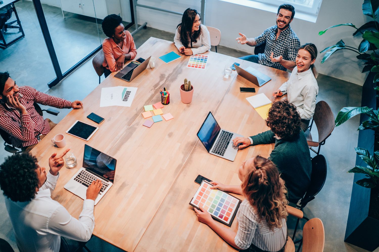 business team meeting image